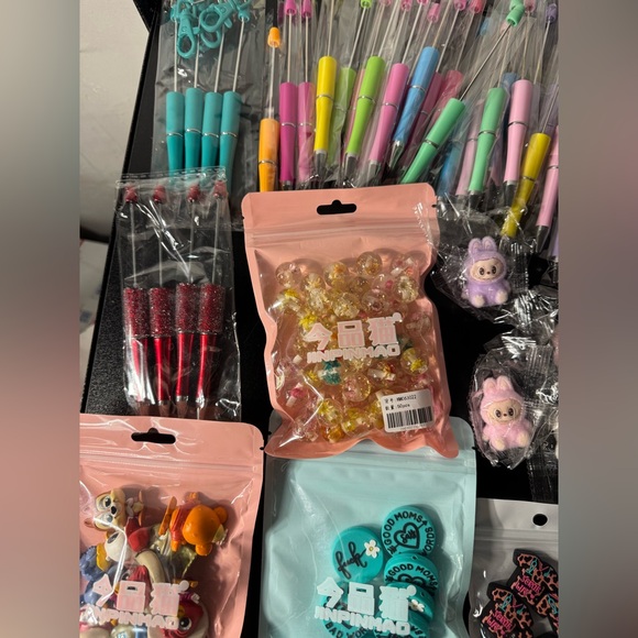 💜💜Bundle 💜 Pen making supplies, beads, - Picture 6 of 10